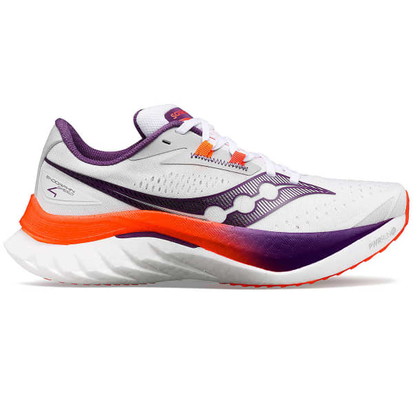 SAUCONY Endorphin Speed 4 W - Blanc / Violet / Orange - taille 38 1/2 2024