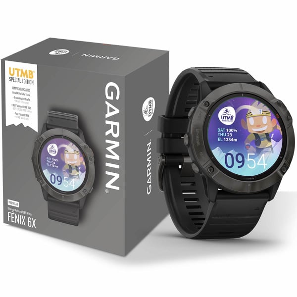 GARMIN-FENIX 6X PRO SOLAR UTMB UNI Orologio cardio GPS