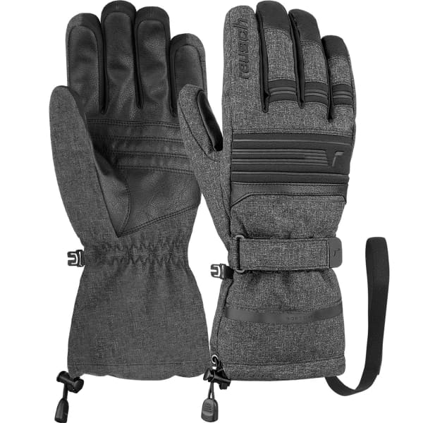 BLACK Skihandschuhe R-TEX REUSCH-KONDOR MELANGE/BLACK - XT