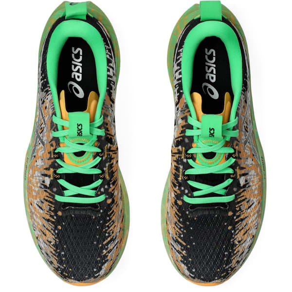 ASICS NOOSA TRI 16 BLACK/NEW LEAF - Running shoe