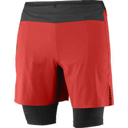 Salomon Exo Motion Tw Short M Goji Berry/black 2022 -53% sobre Ekosport