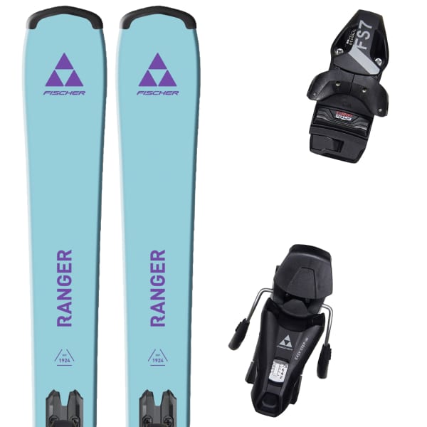 FISCHER RANGER JR 130-150 + FS 7 CA BLUE - Skiset