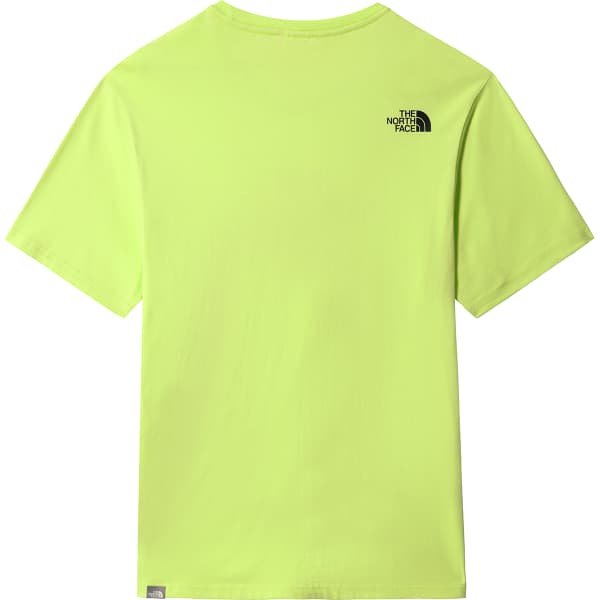 The North Face cotton t-shirt M S/S Easy Tee men's green color NF0A87N5PO81