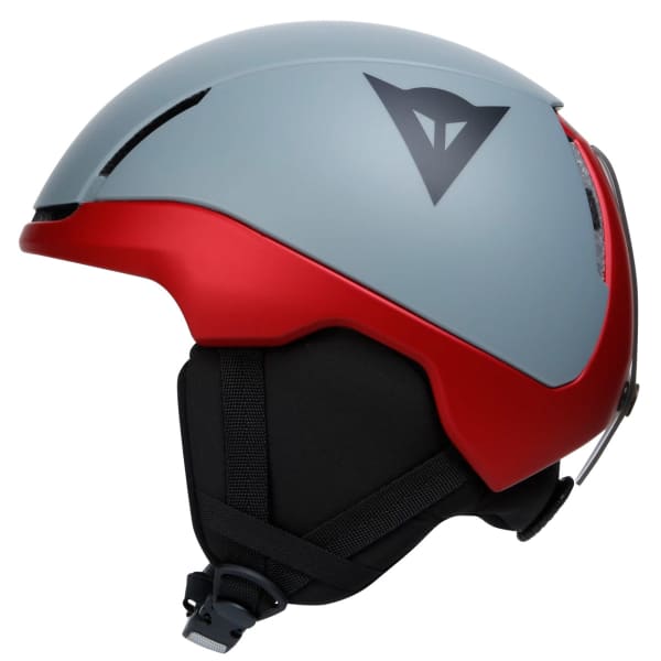 DAINESE SCARABEO ELEMENTO METALLIC RED/NARDO GRAY - Ski helmet