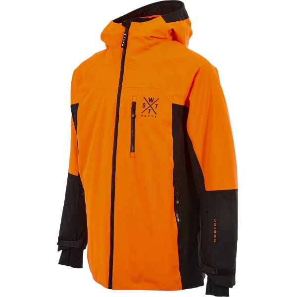 Orange and black ski jacket deals