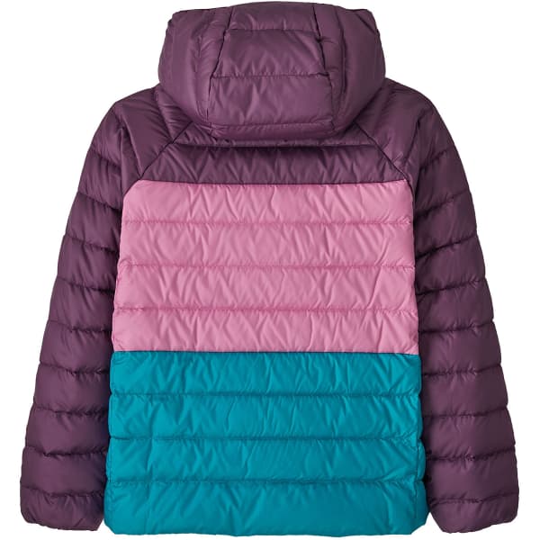 PATAGONIA-K'S REVERSIBLE DOWN SWEATER HOODY PLANET PINK Ski down