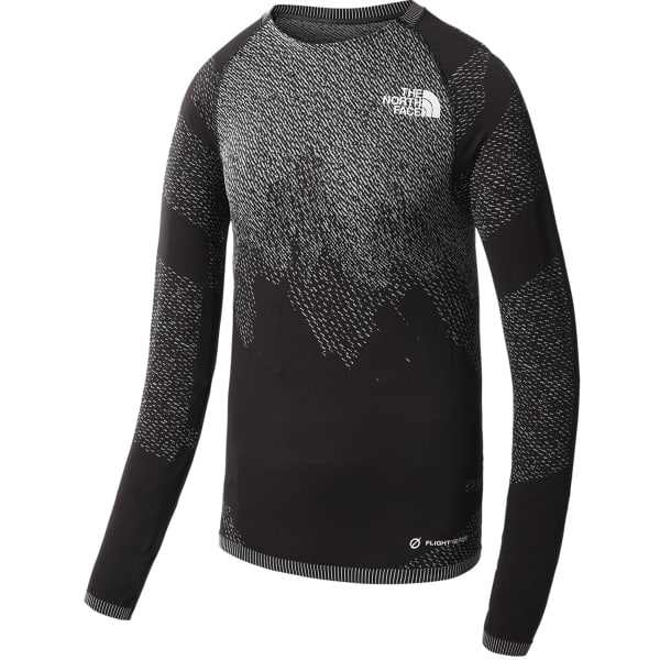 THE NORTH FACE-M FLGHT SEAMLESS L/S TNF BLACK/TNF GREY THE NORTH FACE-M FLGHT SEAMLESS L/S TNF BLACK/TNF GREY