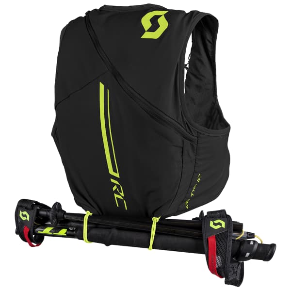 SCOTT-PACK TRAIL RC TR' 10 BLACK/YELLOW - Trail running bag