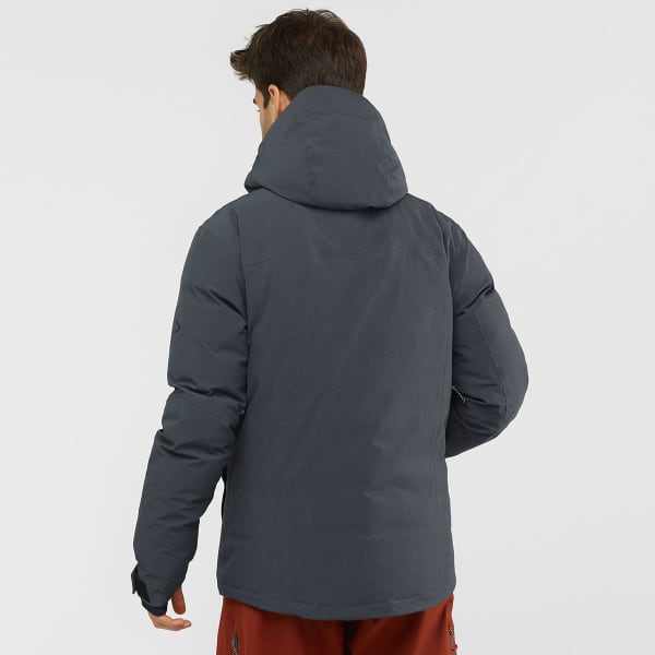 SALOMON-ARCTIC DOWN JACKET M EBONY/HEATHER - Ski jacket