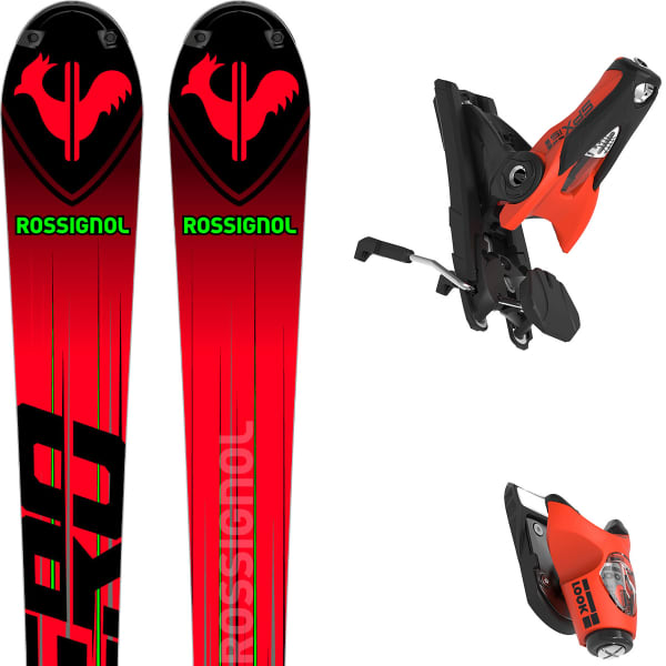 ROSSIGNOL HERO FIS SL FAC 165 + SPX 15 ROCKERACE HOT RED 24