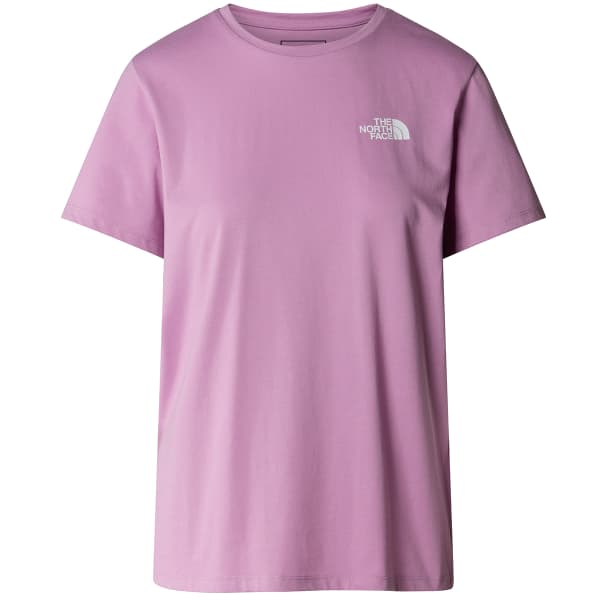 THE NORTH FACE-W FOUNDATION MOUNTAIN GRAPHIC TEE MINERAL PURPLE - Hiking T- shirt