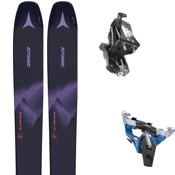 ATOMIC BACKLAND 107 W 24 Ski bindings