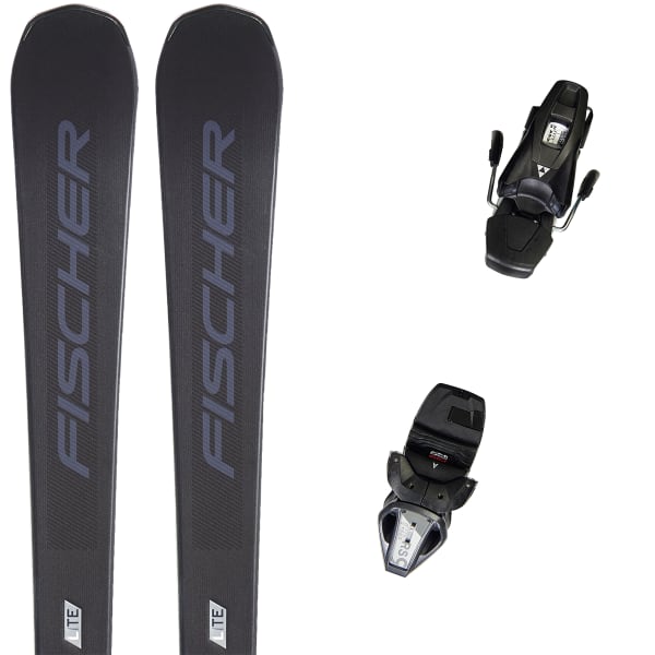 FISCHER RC ONE LITE 68 SLR + RS9 SLR Unicolore - Alpine ski set