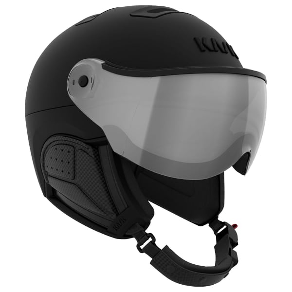 KASK-SHADOW VISOR BLACK MATT/SILVER MIRROR - Casco de esquí