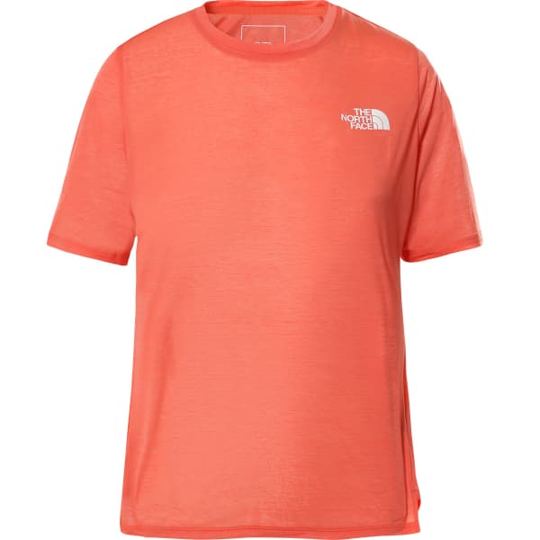 The north face t shirt orange top