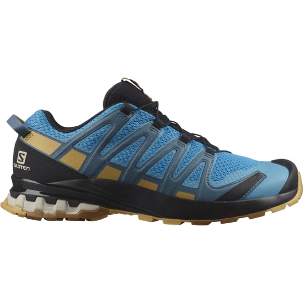 Salomon XA PRO 3D V8 - Zapatillas de trail running - barr reef/fall  leaf/bronze brown/azul 