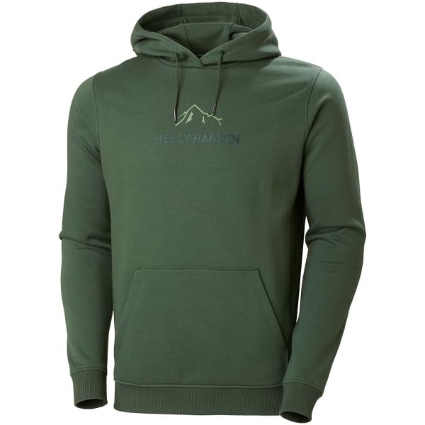 HELLY HANSEN F2F ORGANIC COTTON HOODIE SPRUCE EPICEA 23