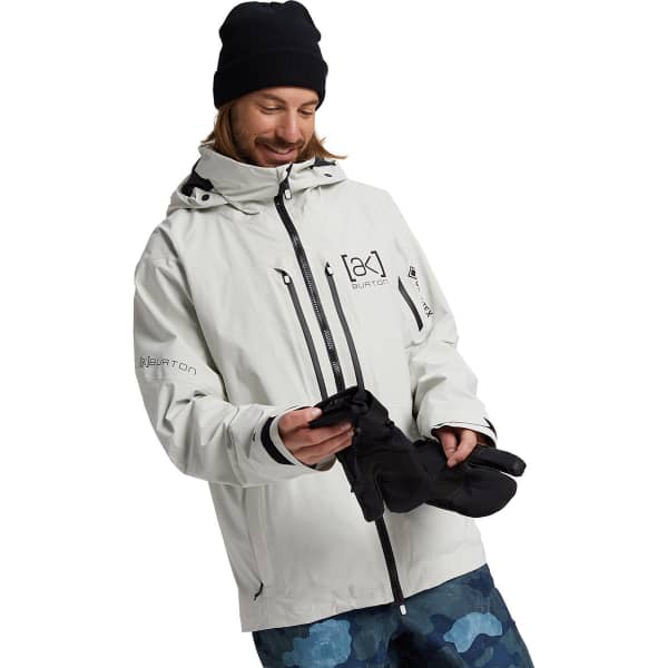 BURTON-M AK GORE SWASH JK SOLUTION DYED LTGRAY - Snowboard jacket