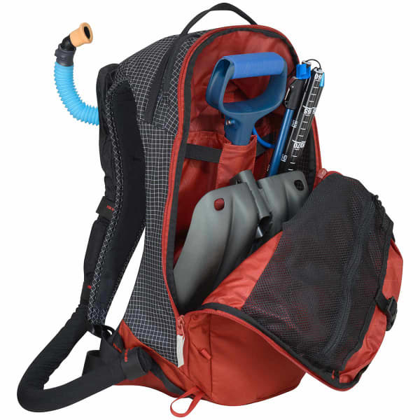 BLACK DIAMOND DAWN PATROL 15 DEEP TORCH BLACK DEEP TORCH BLACK Ski touring backpack