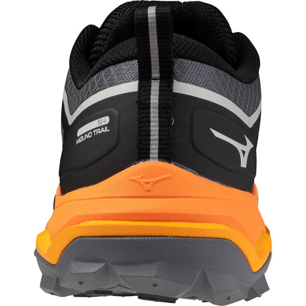 MIZUNO-WAVE IBUKI 4 BLACK/WHITE/CARROT CURL - Trail running