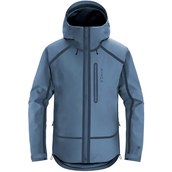 AYAQ LONAK HARDSHELL JACKET BLUE SLATE Ski touring ski jacket