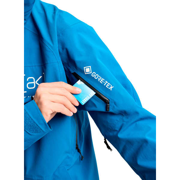 BURTON AK GORE CYCLC JK BLUE TEAL - Snowboard jacket