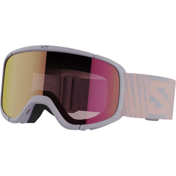 SALOMON LUMI JR EVENING HAZE UNIV RUBY Ski goggles