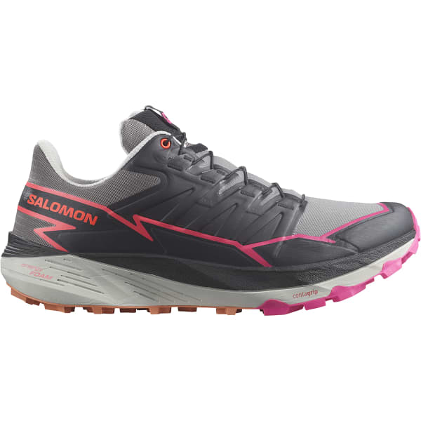 SALOMON THUNDERCROSS PLUM KITTEN BLACK PINK GLO Chaussure trail