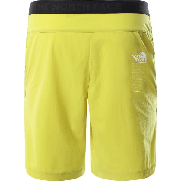 North face deals yellow shorts