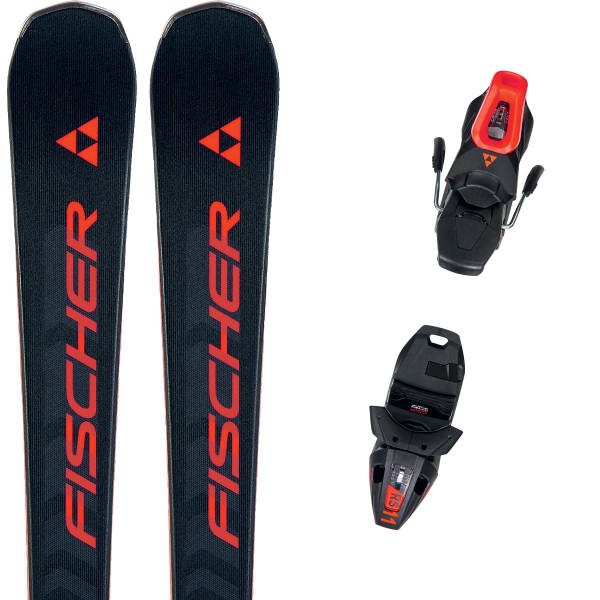 FISCHER-THE CURV DTI AR + RS 11 PR Unicolore - Alpine ski set