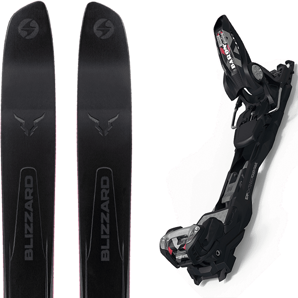 Blizzard Spur Concept Black 21 Marker Baron Epf 13 Black 25 At Ekosport