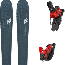 Pack ski K2 K2 MINDBENDER 98 TI ALLIANCE + SALOMON STH2 MNC 16 RED - Ekosport