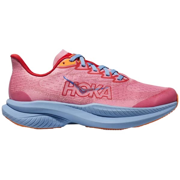 HOKA ONE ONE MACH 6 YOUTH PEONY CERISE Running shoe