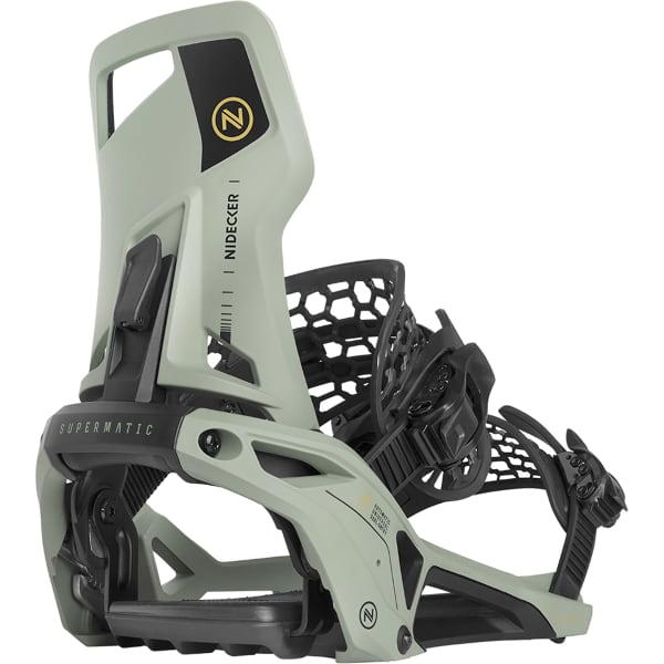 NIDECKER-SUPERMATIC OLIVE - Snowboard bindings