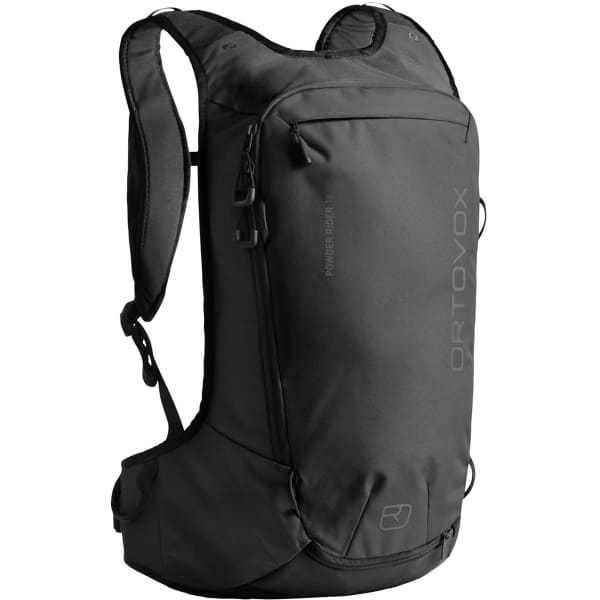 ORTOVOX POWDER RIDER 16 BLACK RAVEN - Ski backpack
