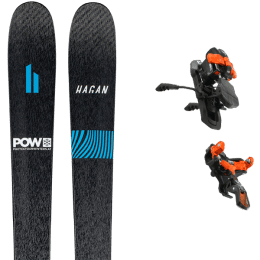 Pack ski HAGAN HAGAN BOOST 94 POW + G3 ION 12 WITH BRAKES 100MM - Ekosport