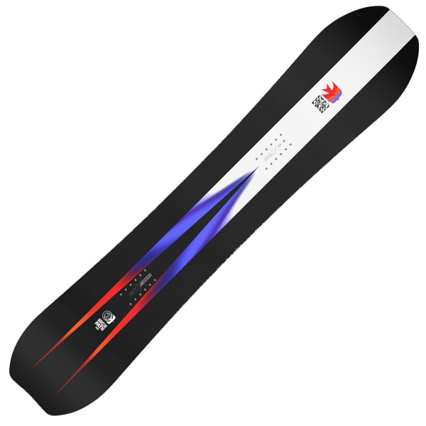 SALOMON HIGHPATH BLACK/WHITE/PURPLE/RED - Tabla de snowboard