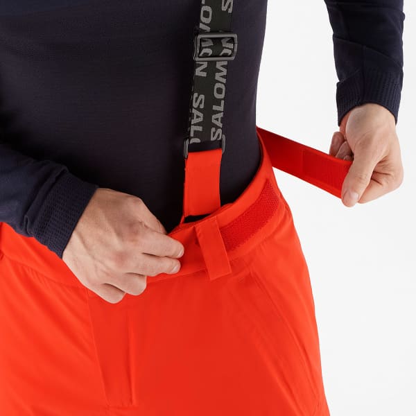 pantalon ski salomon orange Icemania Women's Synthetic Trousers W Avis Pantalon softshell Salomon QST