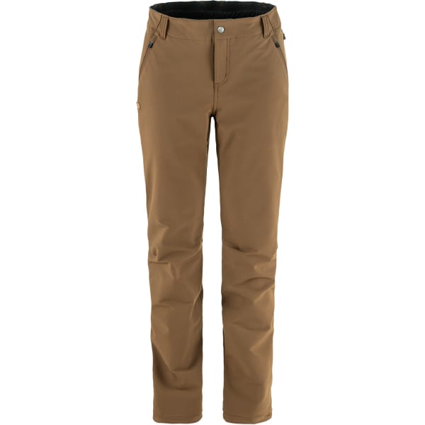 FJALLRAVEN ABISKO WINTER STRETCH TROUSERS W WOOD BROWN Hiking trousers