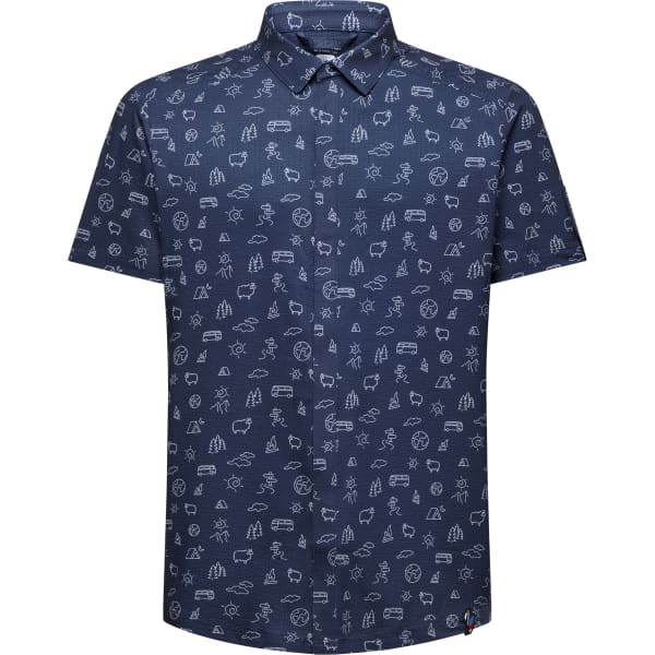 LA SPORTIVA MOVE TECH SHIRT NIGHT SKY/CHALK - Hemd
