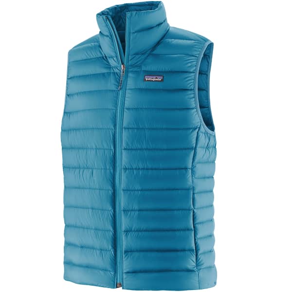 Blue patagonia vest on sale