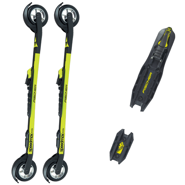 FISCHER-SPEEDMAX SKATE + Fix - Roller ski set