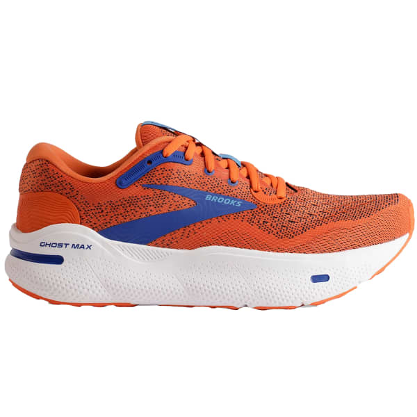 BROOKS GHOST MAX RED ORANGE/BLACK/SURF THE WEB - Chaussure running