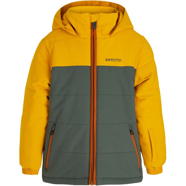 Bright yellow ski jacket best sale