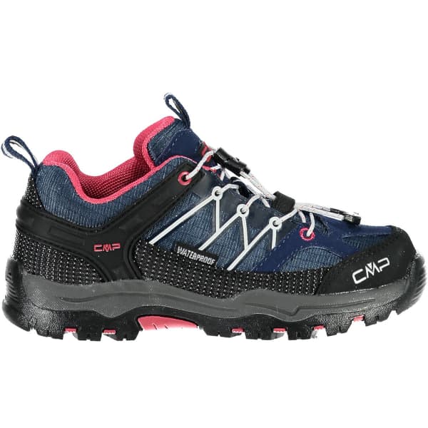 KIDS RIGEL wandelschoenen CMP-KIDS SHOE Lage MARINE-CORALLO - WP LOW TREKKING