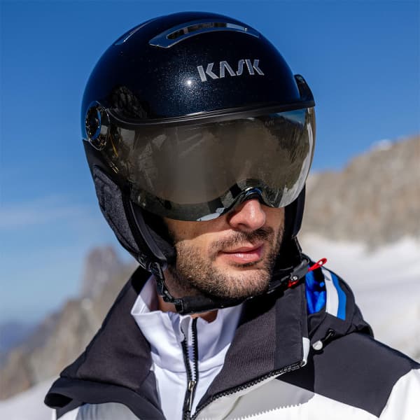 KASK-CHROME VISOR PLATINUM/SILVER MIRROR - Casque de ski