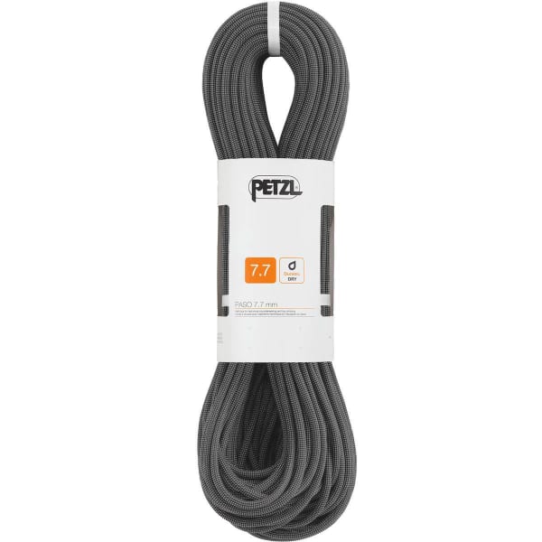 PETZL-CORDE PASO GUIDE 7,7MM X 50M GRIS - Mountaineering rope