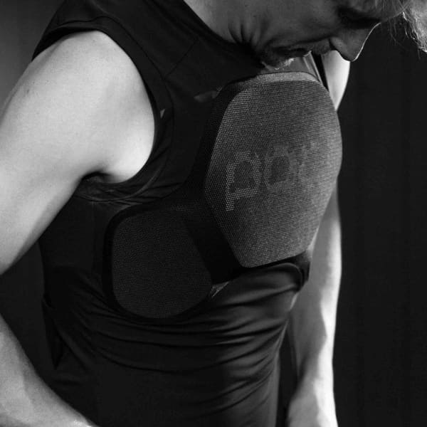 POC OSEUS VPD TORSO URANIUM BLACK - Dorsale vtt