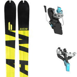 Pack ski HAGAN HAGAN ULTRA 77 + ATK CREST 8 LIGHTBLUE 91MM - Ekosport