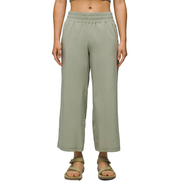 PRANA RAILAY WIDE LEG PANT W JUNIPER GREEN Trousers